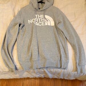 The North Face Men's Light Gray Hoodie